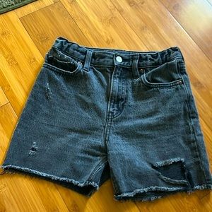 Black Old Navy Jean Shorts